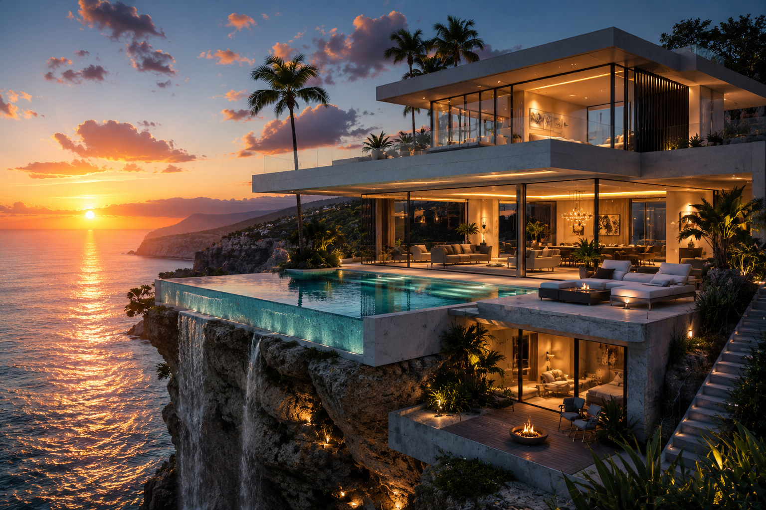 Casa de Lujo Moderna Frente al Mar