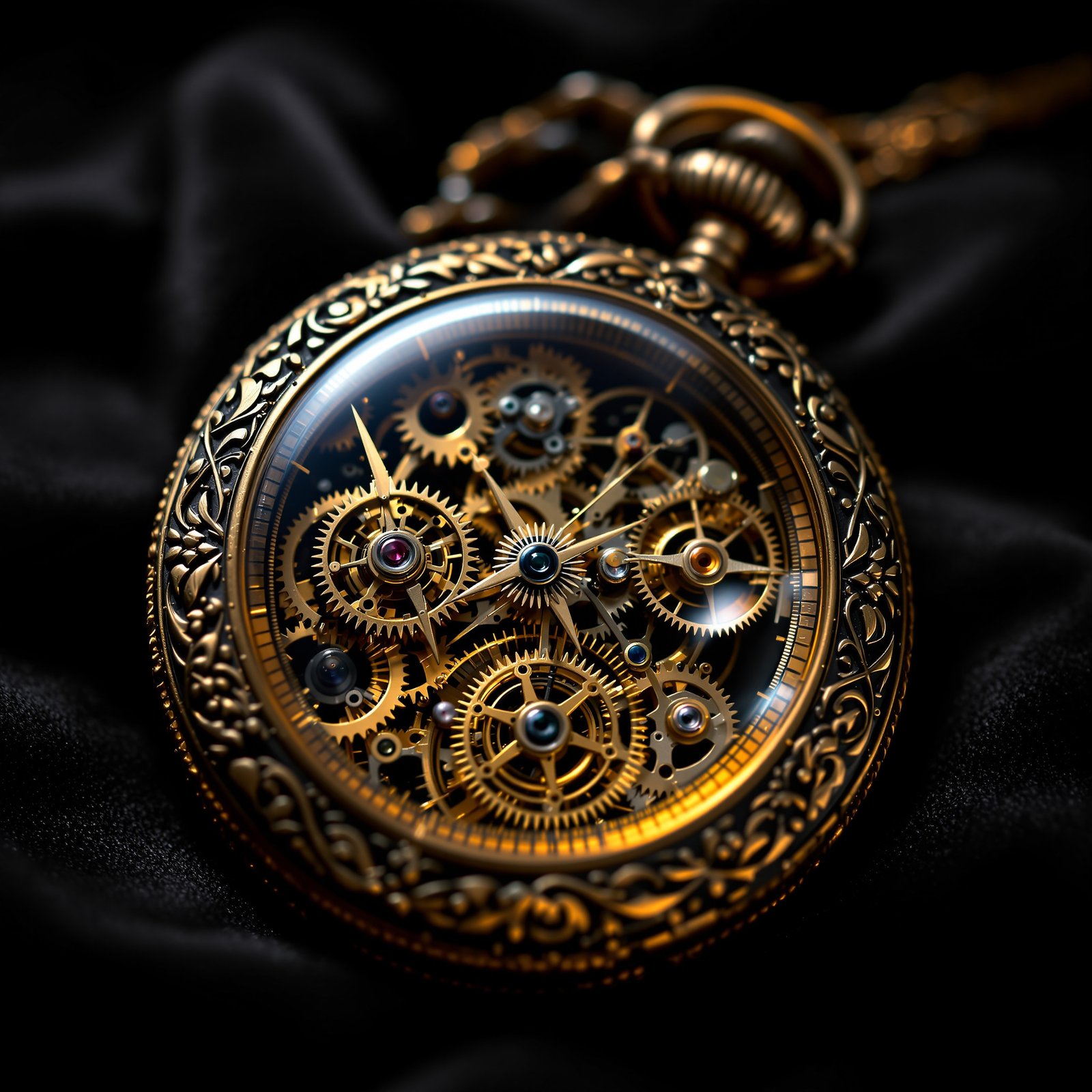 Reloj mecánico de bolsillo vintage
